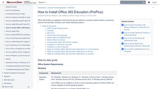 How to Install Office 365 Education (ProPlus) - Experts Knowledge Base
