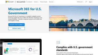 Microsoft 365 for U.S. Government