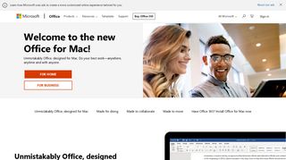 Office 365 for Mac, Office for Mac - Microsoft Office