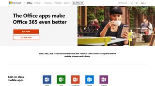Microsoft Office 365 for Mobile Devices, Tablets, Phones