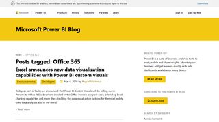 Office 365 - Power BI - Microsoft