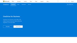 Microsoft OneDrive for Business - Outlook.com