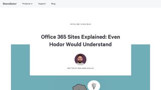 Office 365 Sites Explained - ShareGate