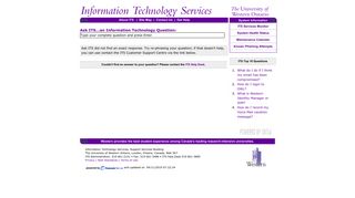 Login in to your Western Email account - Information Technology ...