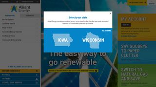 Alliant Energy - Homepage - Providing electric and natural gas ...