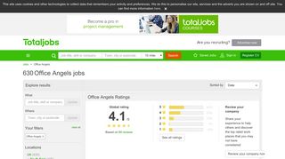 Office Angels Jobs, Vacancies & Careers - totaljobs