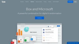 Box and Microsoft