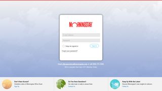 Sign in to Morningstar Office   Cloud | Morningstar