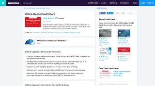 Office Depot Credit Card Reviews - WalletHub