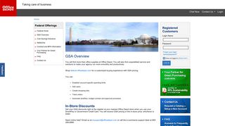 GSA Overview - Office Depot Business