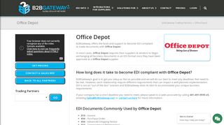 Office Depot | B2BGateway