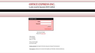 Office Express - Login