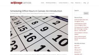 Scheduling Office Hours in Canvas: An Introduction | Courses at ...