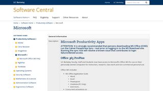 Microsoft | Software Central