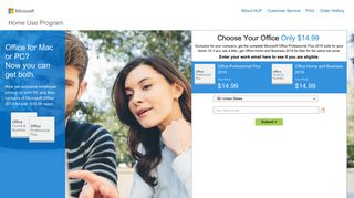 Microsoft HUP - Register to purchase Microsoft Office Professional ...
