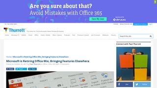 Microsoft is Retiring Office Mix, Bringing Features Elsewhere - Thurrott ...