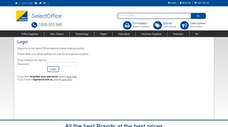 Login - Select Office National