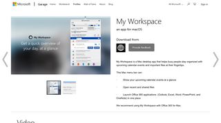 My Workspace - Microsoft Garage