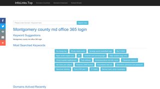 Montgomery county md office 365 login Search - InfoLinks.Top