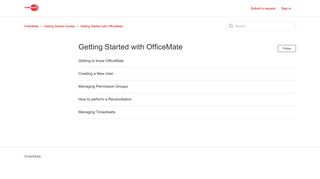 Getting Started with OfficeMate – OrderMate