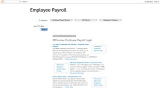 Employee Payroll: Officemax Employee Payroll Login