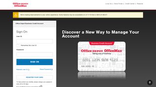 OfficeMax Business Credit Card - Business Account Online Login