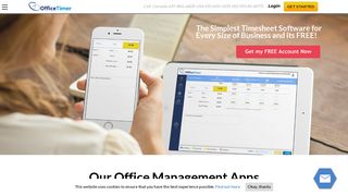 OfficeTimer | Time Tracking Software | Timesheet Software