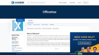 Officetrax Reviews, Pricing and Alternatives | Crozdesk