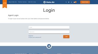 Login | Hahn Air Lines
