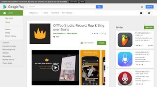 OffTop: Record & Rap on Beats - Apps on Google Play