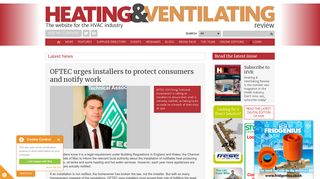 OFTEC urges installers to protect consumers and notify work
