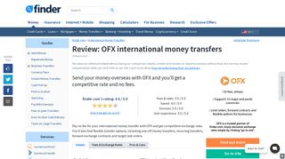 OFX international money transfers review February 2019 | finder.com