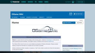 OGame Wiki | FANDOM powered by Wikia