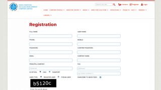 OGDCL :: Registration