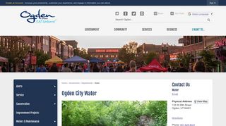 Ogden City Water | Ogden, UT
