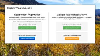 Register Your Student(s) - aspire - Ogden School District