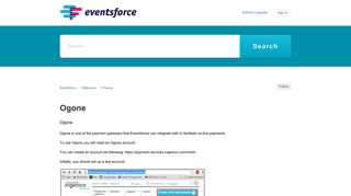Ogone – Eventsforce