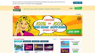Bingo Extra – Play bingo online and get 400% online bingo Bonus