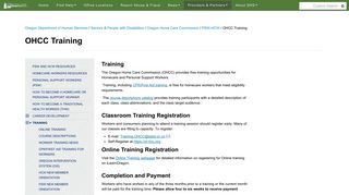 State of Oregon: PSW-HCW - OHCC Training - Oregon.gov