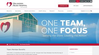 Team Member Benefits | Oklahoma Heart Hospital