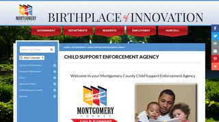CHILD SUPPORT ENFORCEMENT AGENCY - Montgomery County