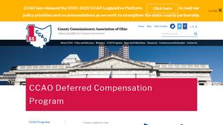 CCAO Deferred Compensation Program - CCAO
