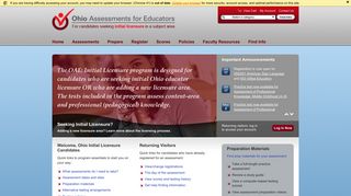 Ohio Assessments for Educators