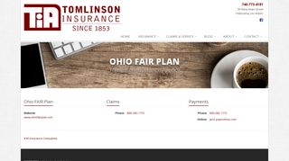 Ohio FAIR Plan Agent in OH | Tomlinson Insurance in Chillicothe, Ohio