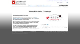 Ohio Business Gateway - OhioBusinessGateway