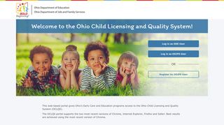 Ohio Child Licensing and Quality System
