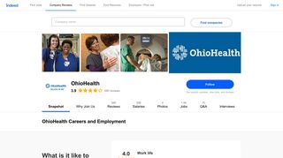 OhioHealth Careers and Employment | Indeed.com
