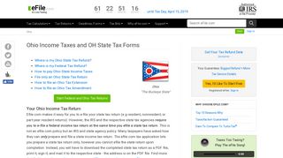 Prepare And Efile Your 2018 Ohio Income Tax Return Online.