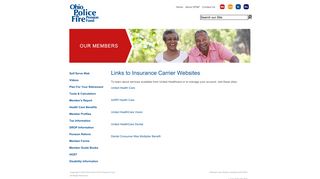 Insurance Carrier Websites - Ohio Police and Fire Pension Fund