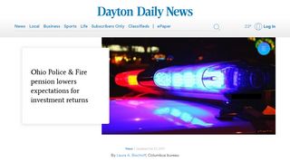 Ohio Police & Fire pension lowers expectations ... - Dayton Daily News